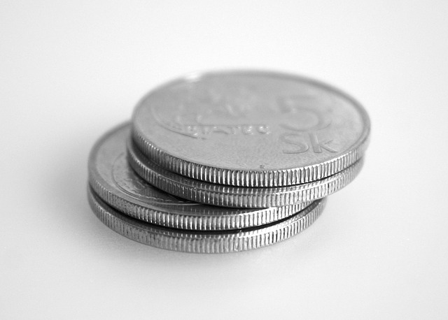 čtyři stříbrné mince, slovenská měna
